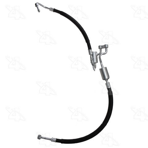 Four Seasons A/C Refrigerant Discharge / Suction Hose Assembly P/N:55076 Fits: Buick Century 91-87, Chevrolet Celebrity 90-87, Oldsmobile Cutlass Ciera 91-87, Oldsmobile Cutlass Cruiser 91-87, Pontiac 6000 91-87 - Image 1