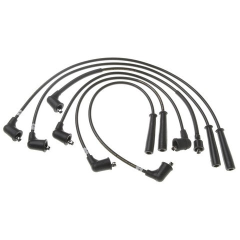 Standard Ignition Spark Plug Wire Set P/N:55109 Fits: Chevrolet Metro, Chevrolet Spectrum, Geo Metro, Geo Spectrum, Isuzu I-mark, Mazda 323, Pontiac Firefly, Pontiac Sunburst, Saab 900, Saab 9000, Suzuki Swift - Image 1