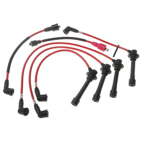 Standard Ignition Spark Plug Wire Set P/N:55128 Fits: Ford Escort 96-91, Mazda 323 89-88, Mazda Protege 94-90, Mercury Capri 94-91, Mercury Tracer 96-91 - Image 1