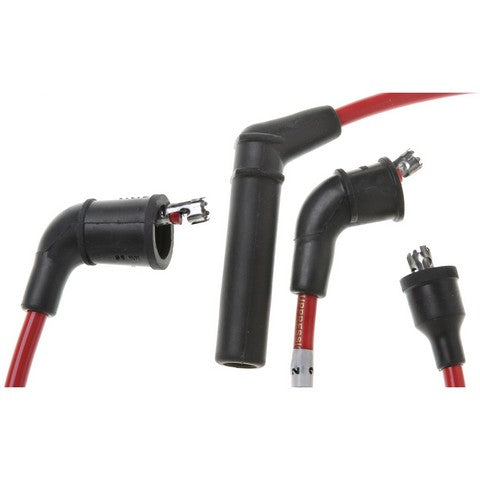 Standard Ignition Spark Plug Wire Set P/N:55203 Fits: Chrysler Conquest 1989, Dodge Colt 90-89, Dodge Raider 1987, Dodge Ram 50 89-87, Eagle Vista 91-89, Mitsubishi Mighty Max 89-87, Mitsubishi Starion 89-88, Plymouth Colt 90-89 - Image 2
