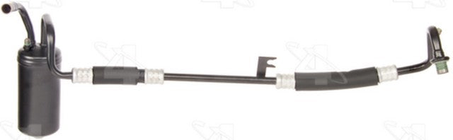 Four Seasons A/C Accumulator with Hose Assembly,A/C Refrigerant Suction Hose P/N:55308 Fits: Ford Sable 01-96, Ford Taurus 01-96, Mercury Sable 01-96 - Image 1