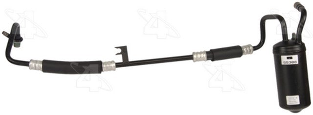 Four Seasons A/C Accumulator with Hose Assembly,A/C Refrigerant Suction Hose P/N:55308 Fits: Ford Sable 01-96, Ford Taurus 01-96, Mercury Sable 01-96 - Image 2