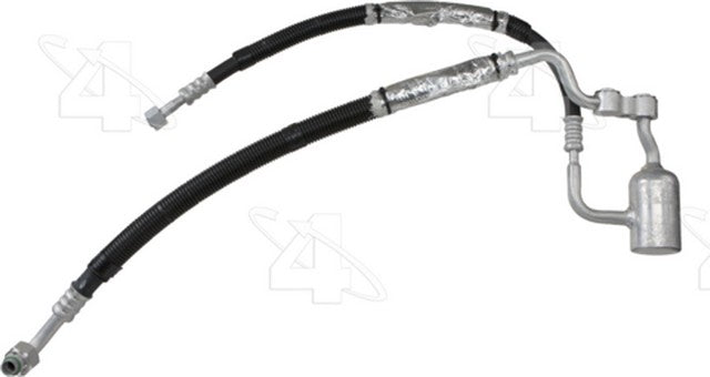 Four Seasons A/C Refrigerant Discharge / Suction Hose Assembly P/N:55486 Fits: Chevrolet Cavalier 1991, Pontiac Sunbird 1991 - Image 1