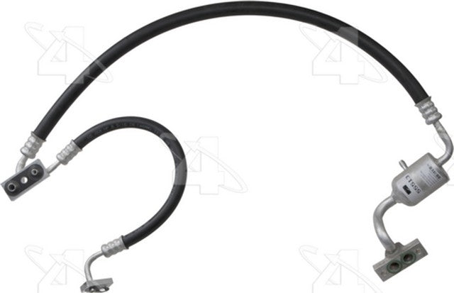 Four Seasons A/C Discharge and Liquid Line P/N:55513 Fits: Dodge D100 87-84, Dodge D150 87-81, Dodge D250 87-81, Dodge D350 87-81, Dodge Ramcharger 1986, Dodge W100 87-84, Dodge W150 87-81, Dodge W250 87-86 - Image 1