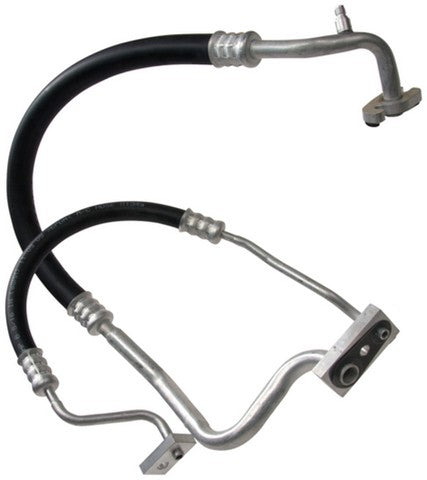 Four Seasons A/C Suction and Liquid Line Hose Assembly P/N:55538 Fits: Chrysler Daytona 93-91, Chrysler Lebaron 93-91, Dodge Daytona 93-91, Dodge Shadow 93-92, Dodge Spirit 93-91, Plymouth Acclaim 93-91, Plymouth Sundance 93-92 - Image 1