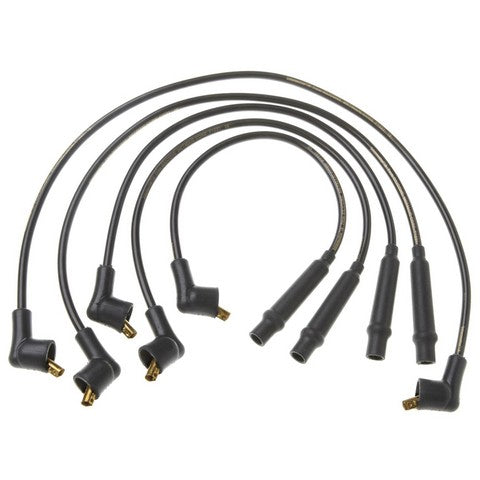 Standard Ignition Spark Plug Wire Set P/N:55556 Fits: Volvo 122 68-59, Volvo 142 74-67, Volvo 144 74-67, Volvo 145 74-68, Volvo 1800 73-61, Volvo 242 1975, Volvo 244 1975, Volvo 245 1975, Volvo 444 58-50, Volvo 445 60-56, Volvo 544 67-59 - Image 1