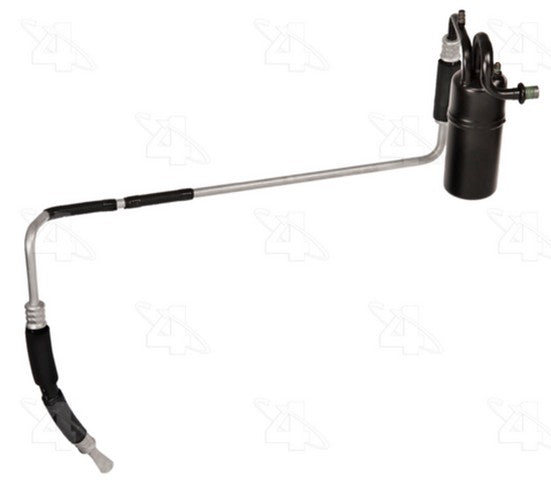 Four Seasons A/C Accumulator with Hose Assembly,A/C Refrigerant Suction Hose P/N:55626 Fits: Ford Sable 95-94, Ford Taurus 95-94, Lincoln Continental 1994, Mercury Sable 95-94 - Image 1