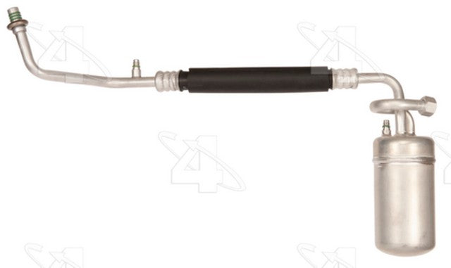Four Seasons A/C Accumulator with Hose Assembly,A/C Refrigerant Suction Hose P/N:55632 Fits: Ford Mustang 88-87 - Image 1