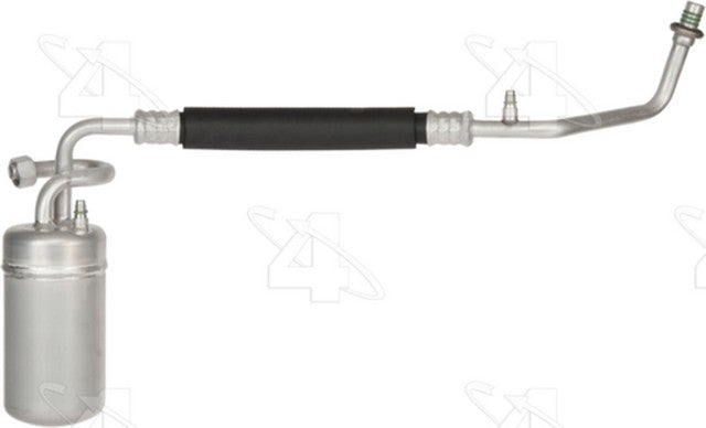 Four Seasons A/C Accumulator with Hose Assembly,A/C Refrigerant Suction Hose P/N:55632 Fits: Ford Mustang 88-87 - Image 3