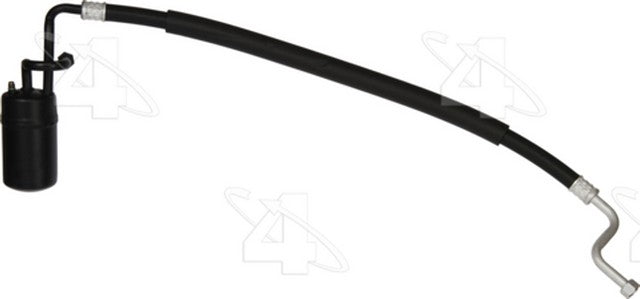 Four Seasons A/C Accumulator with Hose Assembly,A/C Refrigerant Suction Hose P/N:55636 Fits: Ford Thunderbird 1986, Mercury Capri 1986, Mercury Cougar 1986 - Image 3
