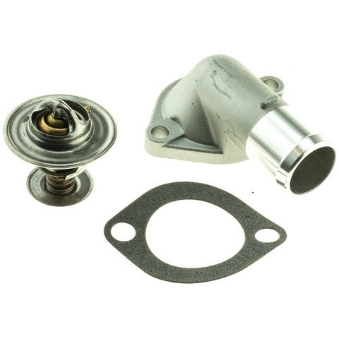 Motorad Engine Coolant Thermostat Housing Assembly P/N:5563KT Fits: Hyundai Elantra 00-96, Hyundai Tiburon 01-97 - Image 1