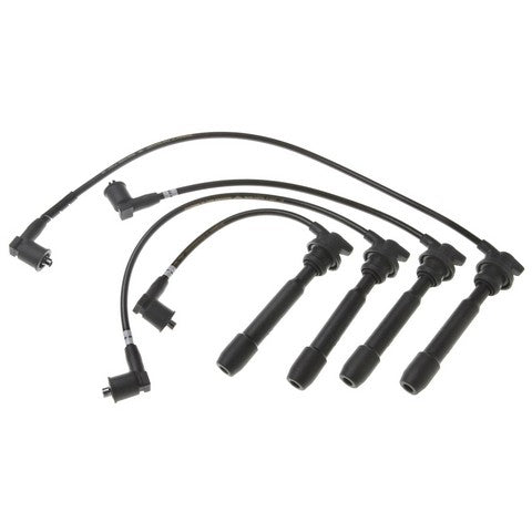 Standard Ignition Spark Plug Wire Set P/N:55801 Fits: Hyundai Elantra 12-96, Hyundai Tiburon 01-97, Hyundai Tiburon 08-03, Hyundai Tucson 09-05, Kia Soul 11-10, Kia Spectra 09-04, Kia Spectra5 09-05, Kia Sportage 10-05 - Image 1