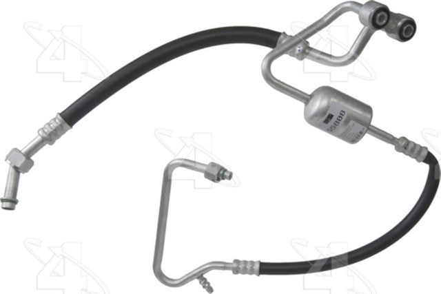 Four Seasons A/C Refrigerant Discharge / Suction Hose Assembly P/N:55808 Fits: Buick Century 93-92, Oldsmobile Cutlass Ciera 93-92, Oldsmobile Cutlass Cruiser 93-92 - Image 1