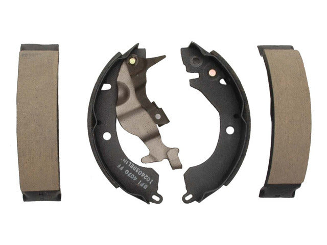 Raybestos Brakes Drum Brake Shoe P/N:558PG Fits: Dodge Colt 91-85, Eagle Summit 90-89, Mitsubishi Mirage 90-85, Plymouth Colt 91-85 - Image 1