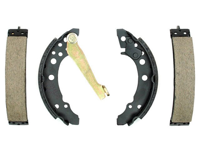 Raybestos Brakes Drum Brake Shoe P/N:559PG Fits: Volkswagen Cabriolet 93-85, Volkswagen Fox 93-87, Volkswagen Golf 89-85, Volkswagen Jetta 92-80, Volkswagen Rabbit 84-79, Volkswagen Rabbit Convertible 84-80, Volkswagen Scirocco 88-79 - Image 1