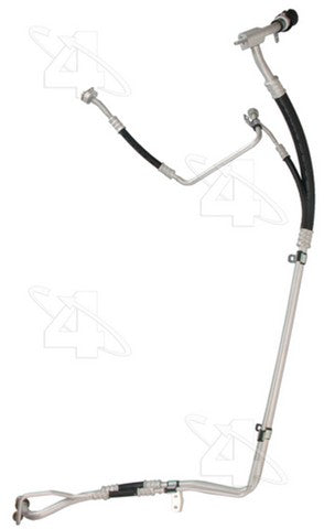 Four Seasons A/C Suction and Liquid Line Hose Assembly P/N:56039 Fits: Ford E-150 09-07, Ford E-150 Econoline 08-07, Ford E-250 09-07, Ford E-350 Econoline 08-07, Ford E-350 Super Duty 09-07, Ford E-450 Super Duty 09-07 - Image 1