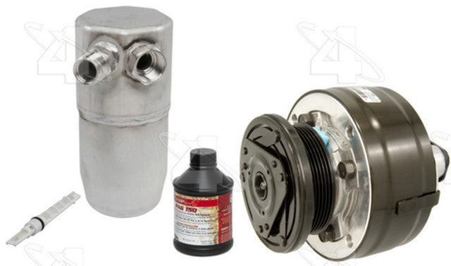 Four Seasons A/C Compressor Kit P/N:5607NK Fits: Chevrolet C1500, Chevrolet C2500, Chevrolet C35, Chevrolet C3500, Chevrolet K1500, Chevrolet K2500, Chevrolet K3500, GMC C1500, GMC C2500, GMC C3500, GMC K1500, GMC K2500, GMC K3500 - Image 1