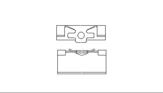 Better Brake Parts Disc Brake Caliper Pin Boot,Disc Brake Pad Retaining Clip P/N:56212 Fits: Ford Expedition 09-03, Lincoln Navigator 17-03 - Image 1