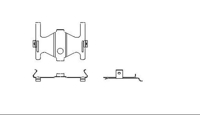 Better Brake Parts Disc Brake Caliper Pin Boot,Disc Brake Pad Retaining Clip P/N:5625 Fits: Acura Legend, Hyundai Elantra, Hyundai Sonata, Hyundai Tiburon, Kia Spectra, Kia Spectra5, Nissan Maxima, Nissan Stanza - Image 1