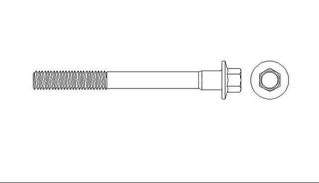 Better Brake Parts Disc Brake Caliper Bolt P/N:56254 Fits: Dodge Dakota 04-03, Ford F-150 11-04, Lincoln Mark Lt 08-06 - Image 1