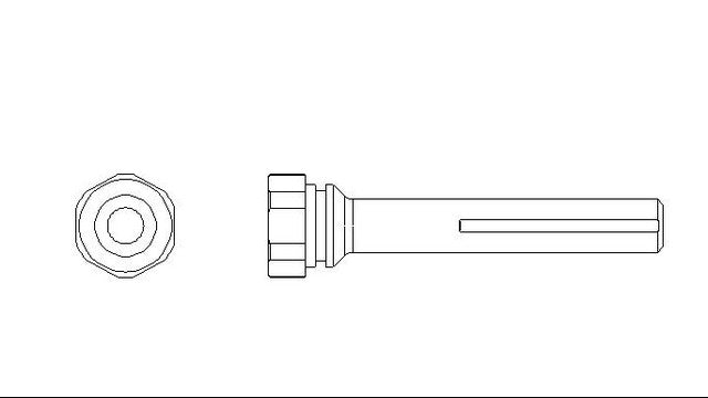 Better Brake Parts Disc Brake Caliper Bolt P/N:56268 Fits: Cadillac Xlr 09-04 - Image 1
