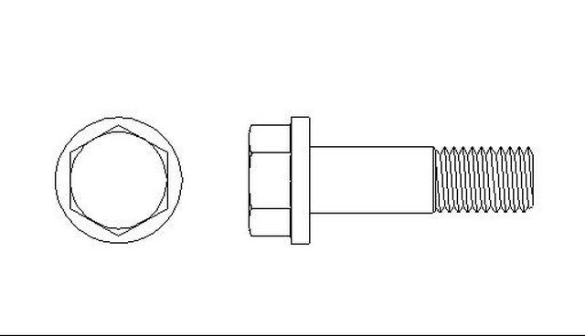 Better Brake Parts Disc Brake Caliper Bolt,Disc Brake Caliper Pin Bolt P/N:56293 Fits: Buick Allure, Buick Lacrosse, Buick Lucerne, Cadillac Dts, Chevrolet Colorado, Chevrolet Impala, Chevrolet Impala Limited, Chevrolet Monte Carlo, GMC Canyon - Image 1