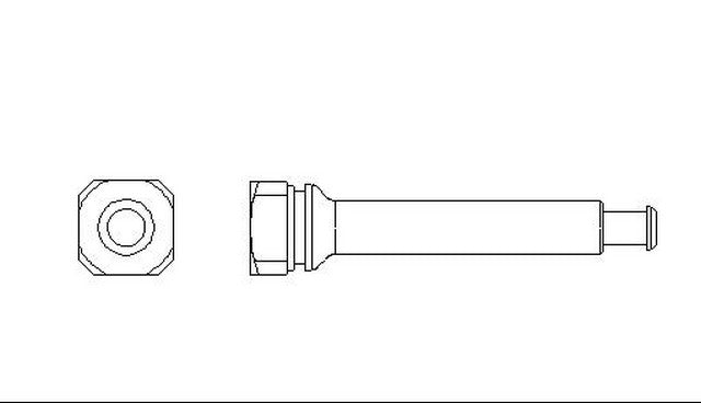 Better Brake Parts Disc Brake Caliper Bolt P/N:56317 Fits: Cadillac Cts 07-06, Cadillac Srx 09-04, Pontiac Bonneville 05-04 - Image 1