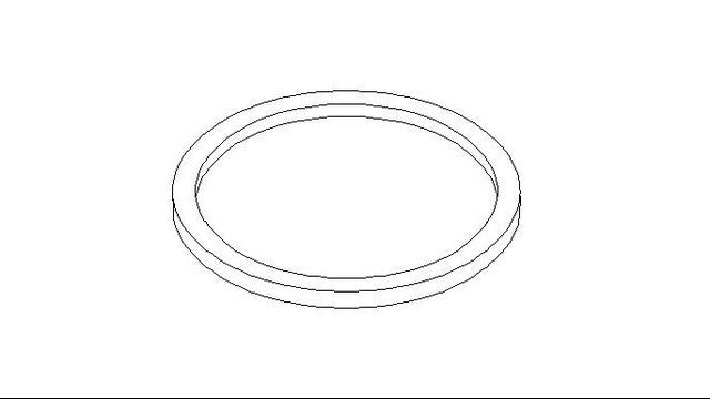 Better Brake Parts Disc Brake Caliper Piston Seal P/N:56337 Fits: Ford F-150 09-05, Lincoln Mark Lt 08-06 - Image 1