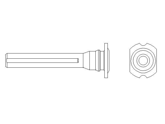 Better Brake Parts Disc Brake Caliper Bolt P/N:56345 Fits: Honda Civic 24-22 - Image 1