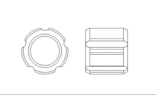 Better Brake Parts Disc Brake Caliper Pin Bushing,Disc Brake Pad Retaining Clip P/N:56348 Fits: Acura Ilx, Acura Rdx, Acura Rlx, Acura Tlx, Honda Accord, Honda Accord Crosstour, Honda Civic, Honda Clarity, Honda Crosstour, Honda Cr-v - Image 1