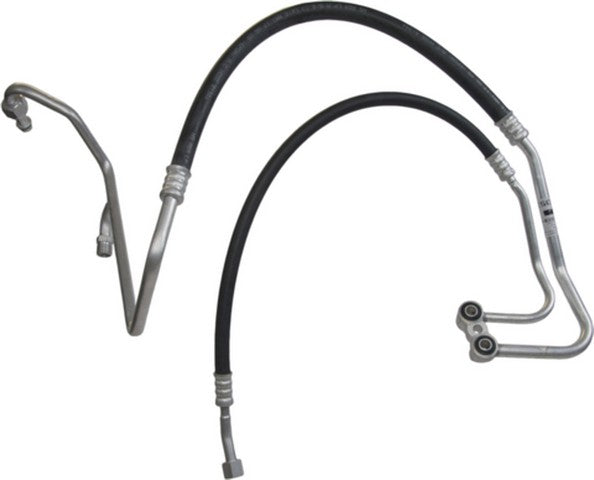 Four Seasons A/C Refrigerant Discharge / Suction Hose Assembly P/N:56357 Fits: Chevrolet C10 Suburban, Chevrolet C20 Suburban, Chevrolet K10 Suburban, Chevrolet K20 Suburban, Chevrolet K5 Blazer, GMC C1500 Suburban, GMC C2500 Suburban, GMC Jimmy - Image 1