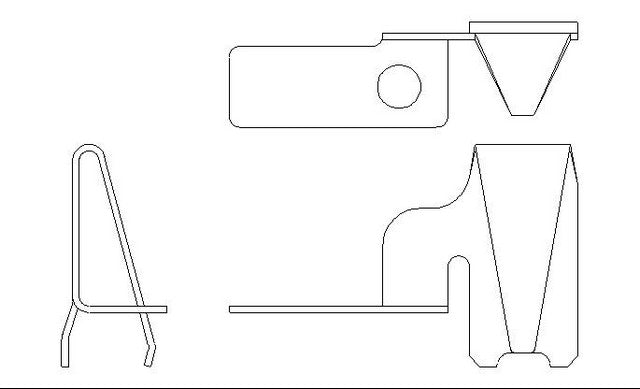 Better Brake Parts Disc Brake Pad Retaining Clip,Disc Brake Pad Wear Sensor P/N:56374 Fits: Ford F-250 Super Duty 12-05, Ford F-350 Super Duty 12-05, Ford F-450 Super Duty 12-11 - Image 1