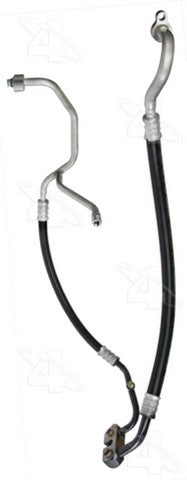 Four Seasons A/C Refrigerant Discharge / Suction Hose Assembly P/N:56375 Fits: Ford Excursion 03-00, Ford F-250 Super Duty 03-99, Ford F-350 Super Duty 03-99, Ford F-450 Super Duty 03-99, Ford F-550 Super Duty 03-99, Ford F-650 03-00, Ford F-750 03-00 - Image 1