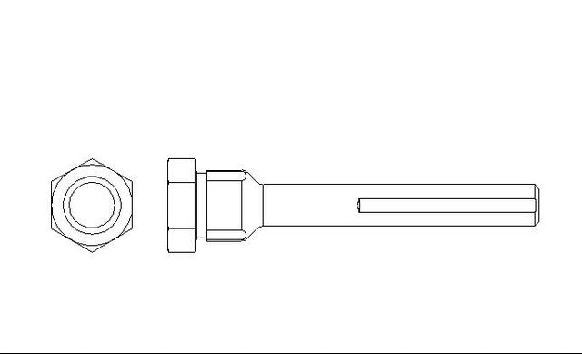 Better Brake Parts Disc Brake Caliper Bolt P/N:56408 Fits: Cadillac Escalade, Cadillac Escalade Esv, Cadillac Escalade Ext, Cadillac Xts, Chevrolet Avalanche, Chevrolet Express 1500, Chevrolet Silverado 1500, Chevrolet Silverado 1500 Classic - Image 1