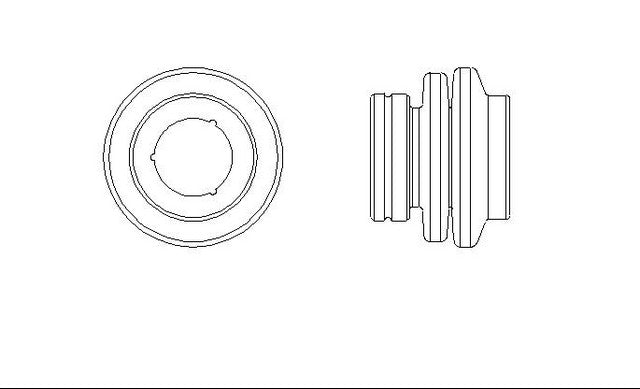 Better Brake Parts Disc Brake Caliper Bushing,Disc Brake Caliper Pin Boot P/N:56416 Fits: Toyota Yaris 15-06 - Image 1