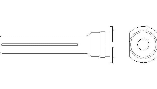 Better Brake Parts Disc Brake Caliper Bolt P/N:56538 Fits: Kia Rondo 12-07 - Image 1