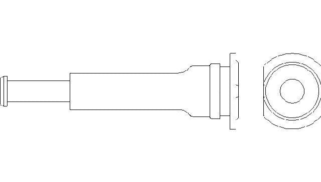 Better Brake Parts Disc Brake Caliper Bolt P/N:56539 Fits: Kia Rondo 12-07 - Image 1