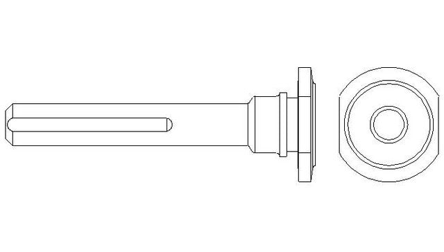 Better Brake Parts Disc Brake Caliper Bolt P/N:56548 Fits: Dodge Durango 24-21, Dodge Ram 2500 10-09, Dodge Ram 3500 10-09, Ford F-250 Super Duty 22-13, Ford F-350 Super Duty 22-13, Ford F-450 Super Duty 16-13, Ram 2500 18-11, Ram 3500 18-11 - Image 1