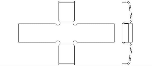 Better Brake Parts Disc Brake Pad Retaining Clip P/N:56553 Fits: Mercedes-benz 260e, Mercedes-benz 300d, Mercedes-benz 300e, Mercedes-benz 500e, Mercedes-benz 500sl, Mercedes-benz C230, Mercedes-benz E320, Mercedes-benz E500, Mercedes-benz Sl320 - Image 1