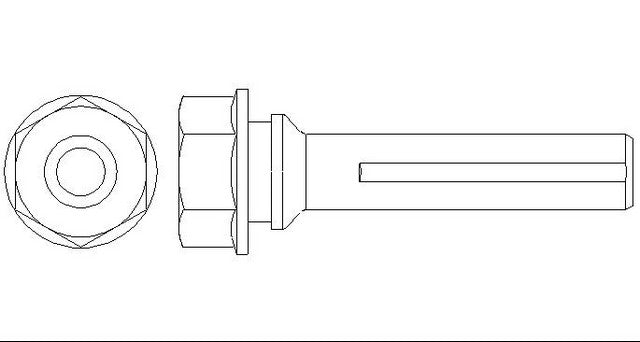 Better Brake Parts Disc Brake Caliper Bolt,Disc Brake Caliper Pin P/N:56564 Fits: Audi Rs5, Audi Rs5 Sportback, BMW X5, BMW X6, Hyundai Elantra, Hyundai Elantra Gt, Hyundai Sonata - Image 1