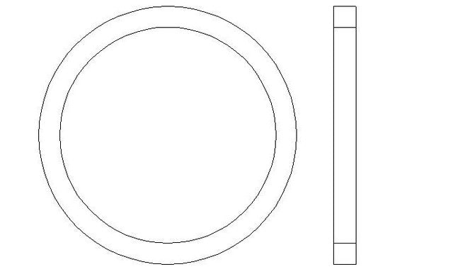 Better Brake Parts Disc Brake Caliper Piston Seal P/N:56574 Fits: Hyundai Elantra 10-09 - Image 1