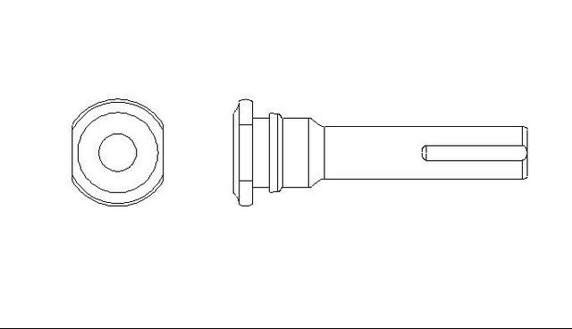 Better Brake Parts Disc Brake Caliper Bolt,Disc Brake Caliper Pin P/N:5659 Fits: Chevrolet Spark Ev, Hyundai Santa Fe, Hyundai Tiburon, Hyundai Xg300, Hyundai Xg350, Kia Optima, Subaru Baja, Subaru Forester, Subaru Impreza - Image 1
