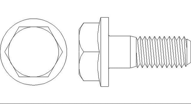 Better Brake Parts Disc Brake Caliper Bolt,Disc Brake Caliper Pin Bolt P/N:56617 Fits: Acura Mdx, Acura Rlx, Acura Tlx, Alfa Romeo Tonale, Audi A3, Audi A3 Quattro, Audi A3 Sportback E-tron, Audi A4, Audi A4 Allroad - Image 1