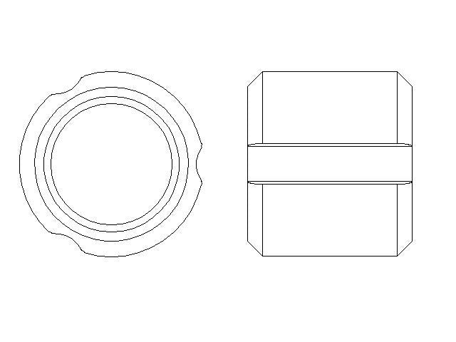 Better Brake Parts Disc Brake Caliper Pin Bushing P/N:56706 Fits: Acura Mdx, Acura Rlx, Acura Zdx, Buick Enclave, Cadillac Xt5, Cadillac Xt6, Chevrolet Blazer, Chevrolet Traverse, Dodge Charger, Ford F-250 Super Duty - Image 1