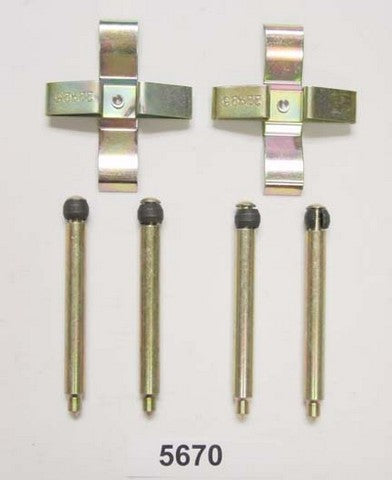 Better Brake Parts Disc Brake Hardware Kit P/N:5670K Fits: Saab 900 98-94, Saab 9-3 03-99, Saab 9-5 1999, Saturn L200 03-01, Saturn L300 05-01, Saturn Ls 2000, Saturn Ls2 2000, Saturn Lw2 2000, Saturn Lw300 03-01 - Image 1
