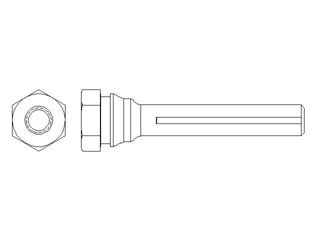 Better Brake Parts Disc Brake Caliper Bolt,Disc Brake Caliper Pin P/N:56758 Fits: Buick Encore, Buick Verano, Cadillac Ats, Chevrolet Cruze, Chevrolet Cruze Limited, Chevrolet Sonic, Chevrolet Trax, Chevrolet Volt, Jeep Gladiator, Jeep Wrangler - Image 1