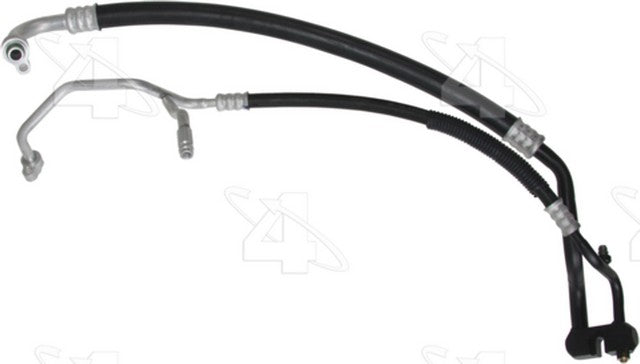 Four Seasons A/C Refrigerant Discharge / Suction Hose Assembly P/N:56770 Fits: Ford Excursion 05-00, Ford F-250 Super Duty 05-99, Ford F-350 Super Duty 05-99, Ford F-450 Super Duty 04-99, Ford F-53 Motorhome Chassis 03-99, Ford F-550 Super Duty 04-99 - Image 1