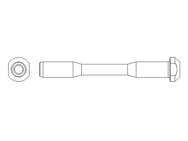 Better Brake Parts Disc Brake Caliper Bolt,Disc Brake Caliper Pin Bolt P/N:56781 Fits: Ford Mustang 23-15, Jeep Grand Cherokee 21-18 - Image 1