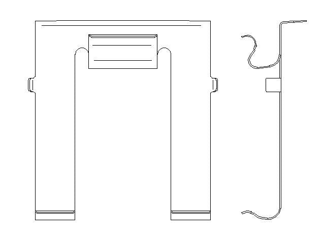 Better Brake Parts Disc Brake Pad Retaining Clip P/N:56796 Fits: Genesis G80 20-17, Hyundai Genesis 16-15, Kia K900 17-15 - Image 1