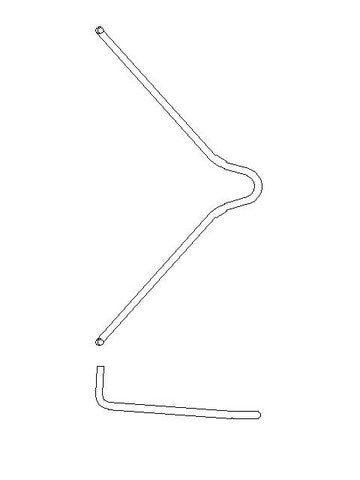 Better Brake Parts Disc Brake Pad Spring P/N:56819 Fits: Hyundai Elantra 20-17 - Image 1